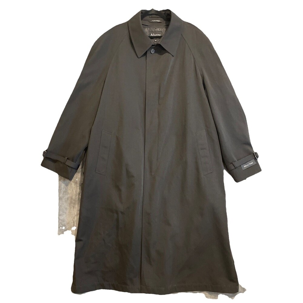 Afazzy New York Microtwist Trench Length Jacket 52 w/Removable Lining